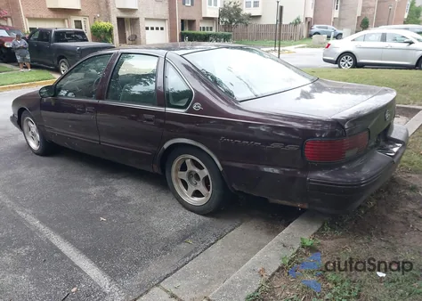 1996 Chevrolet Caprice / Impala Classic Ss из США, поврежденный, VIN 1G1BL52PXTR177137